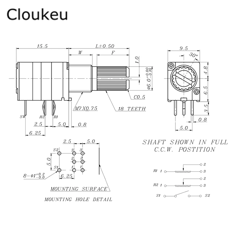 Unlock The Potential B K Pin Potentiometer Datasheet Demystified