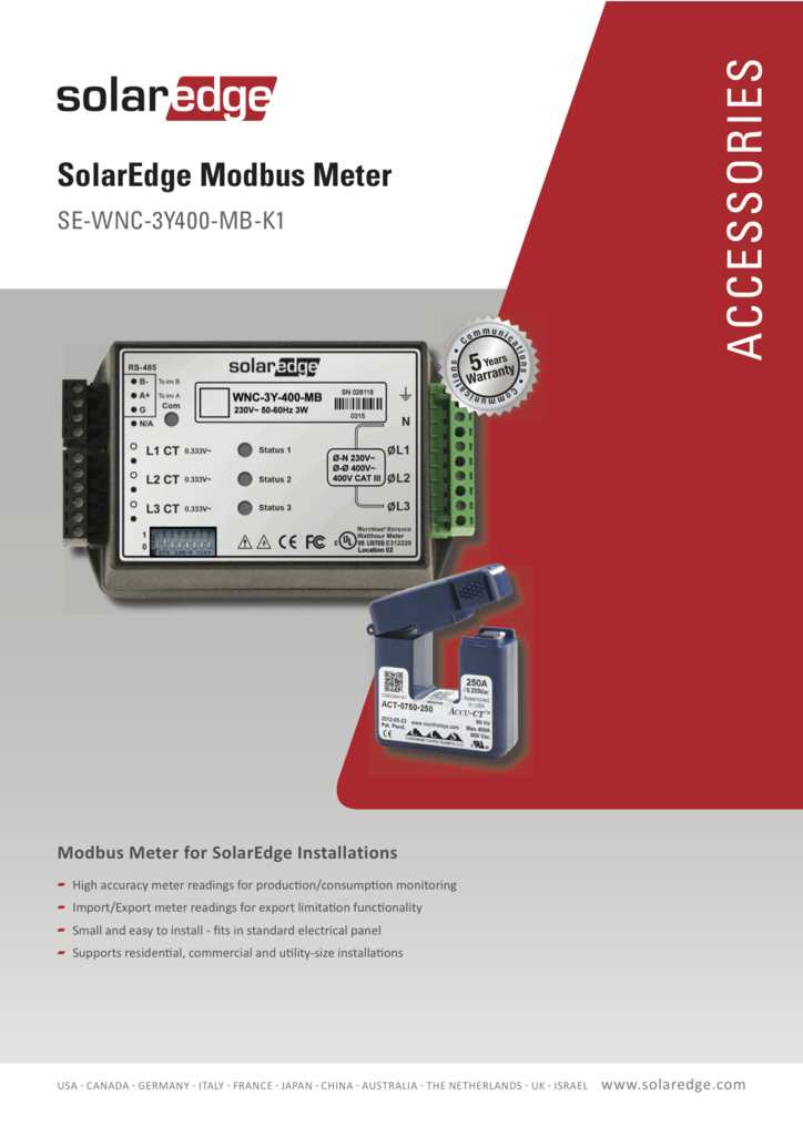 Explore Solaredge P505 Datasheet Specifications And Features