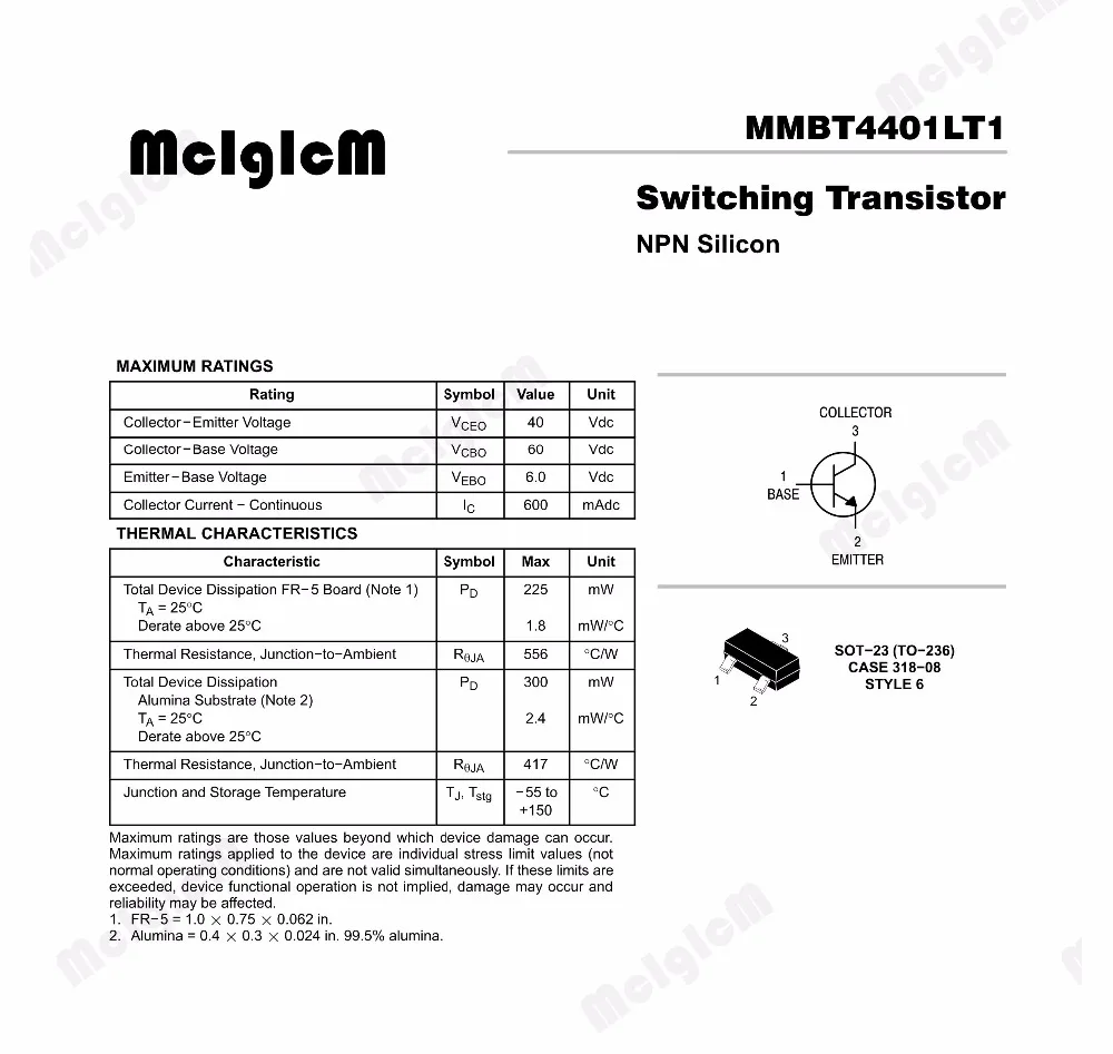 Explore The Comprehensive Transistor Datasheet Specs Pinout And