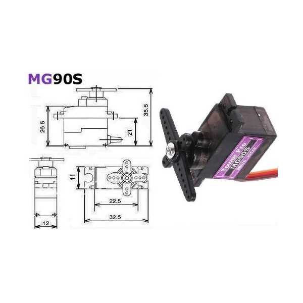 Explore The MG90S Servo Motor Datasheet For Comprehensive Specifications