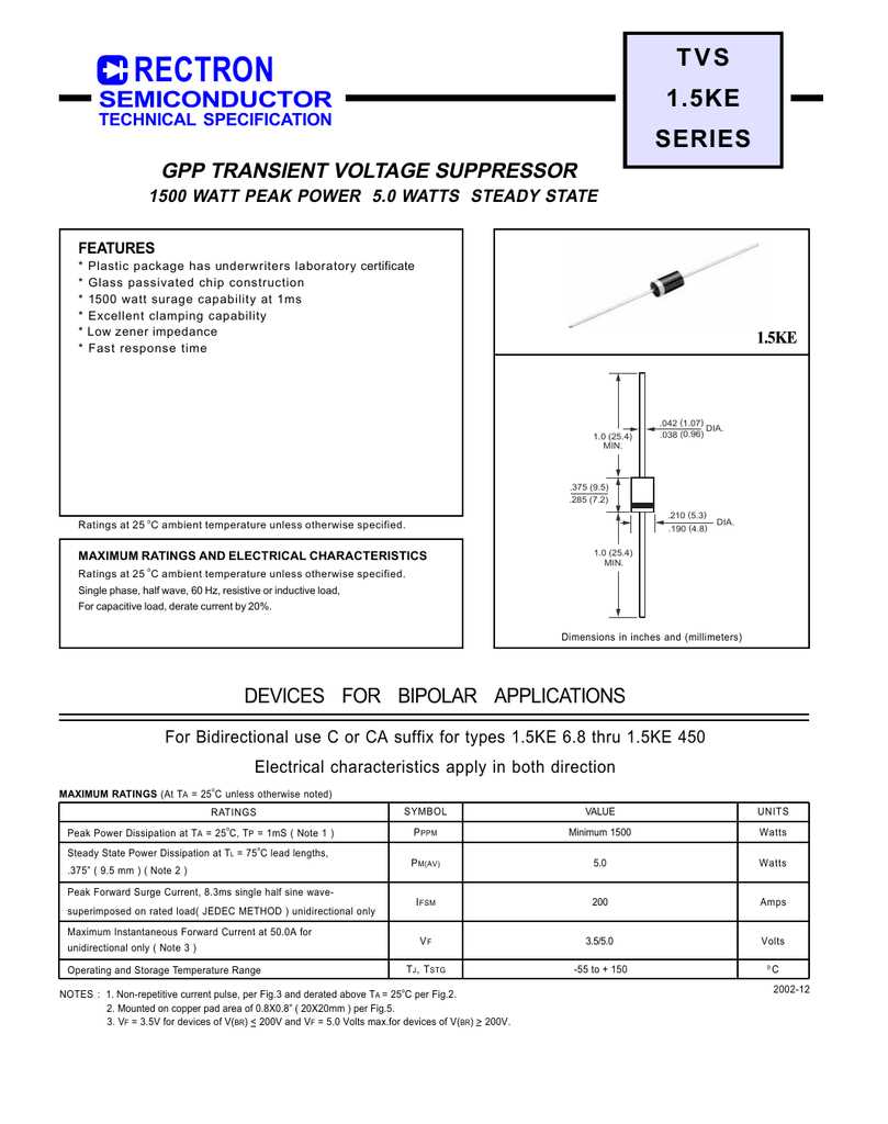 1.5-ke20ca-datasheet 1.5-ke20ca-datasheet
