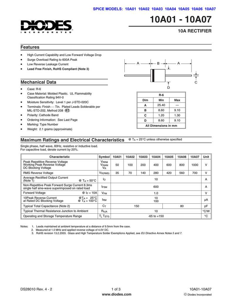 10a10-diode-datasheet 10a10-diode-datasheet