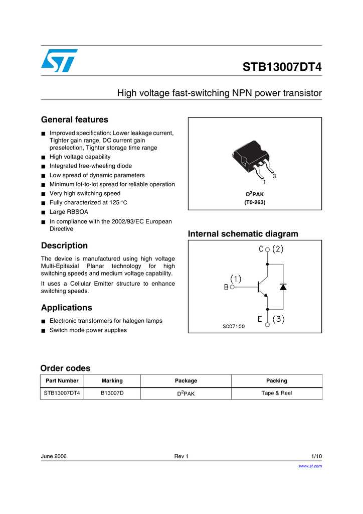 13007d-datasheet 13007d-datasheet