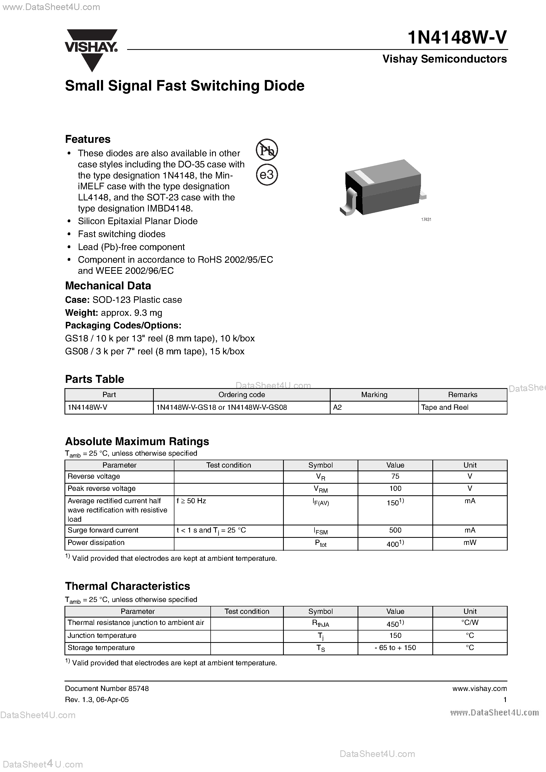 1n60-diode-datasheet 1n60-diode-datasheet