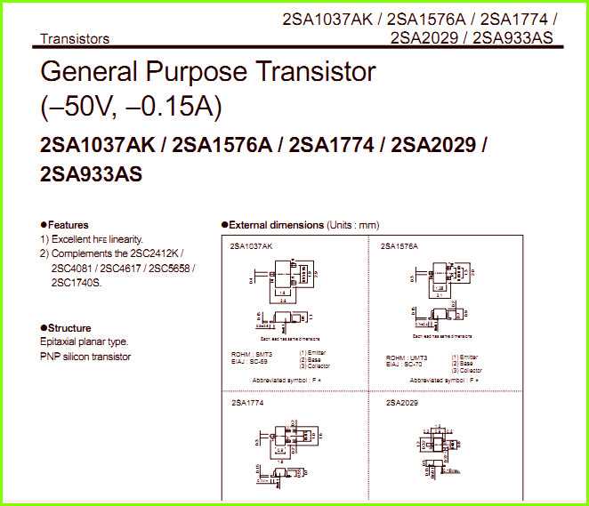 2sa1381-datasheet 2sa1381-datasheet
