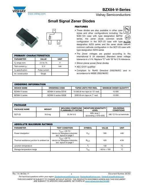 2v7-zener-diode-datasheet