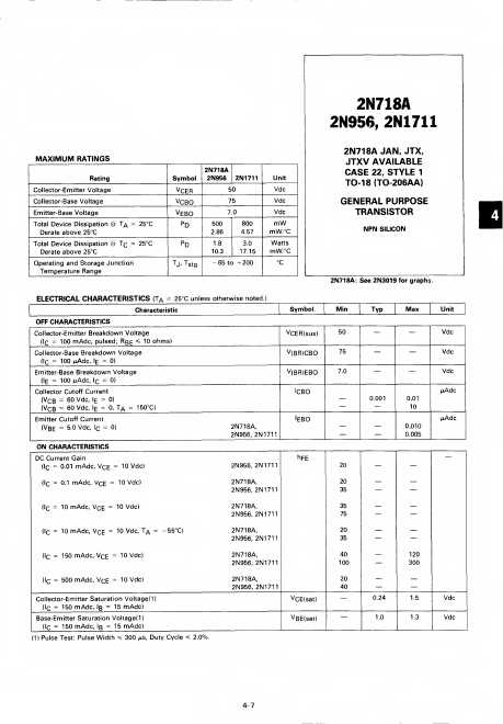 2n1711-bjt-datasheet