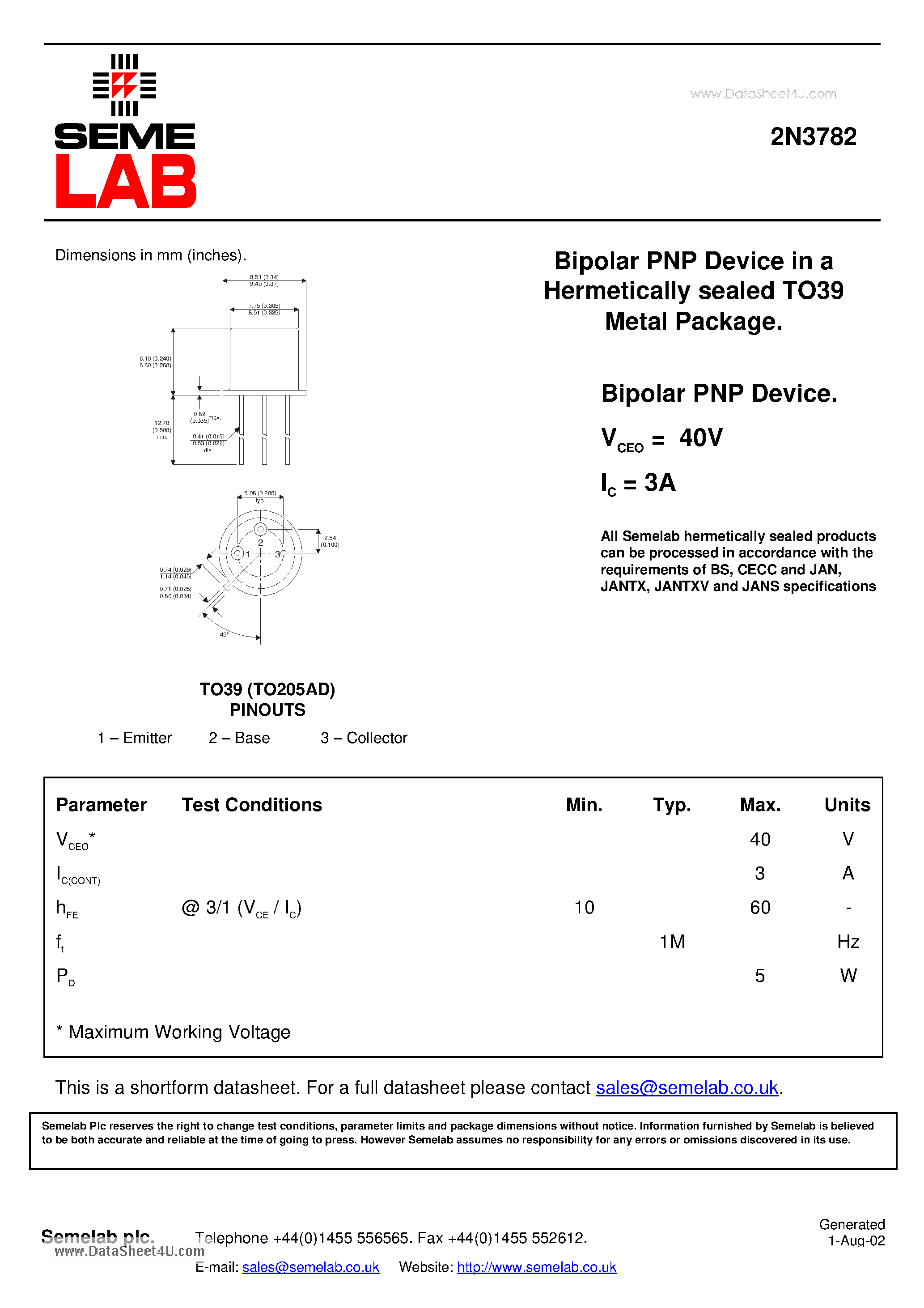2n2102-datasheet