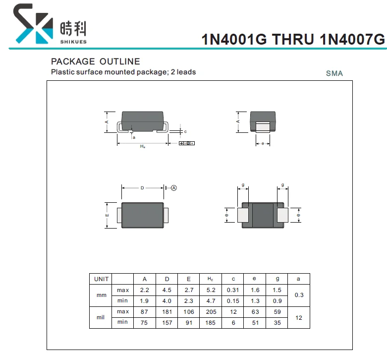 4001-diode-datasheet