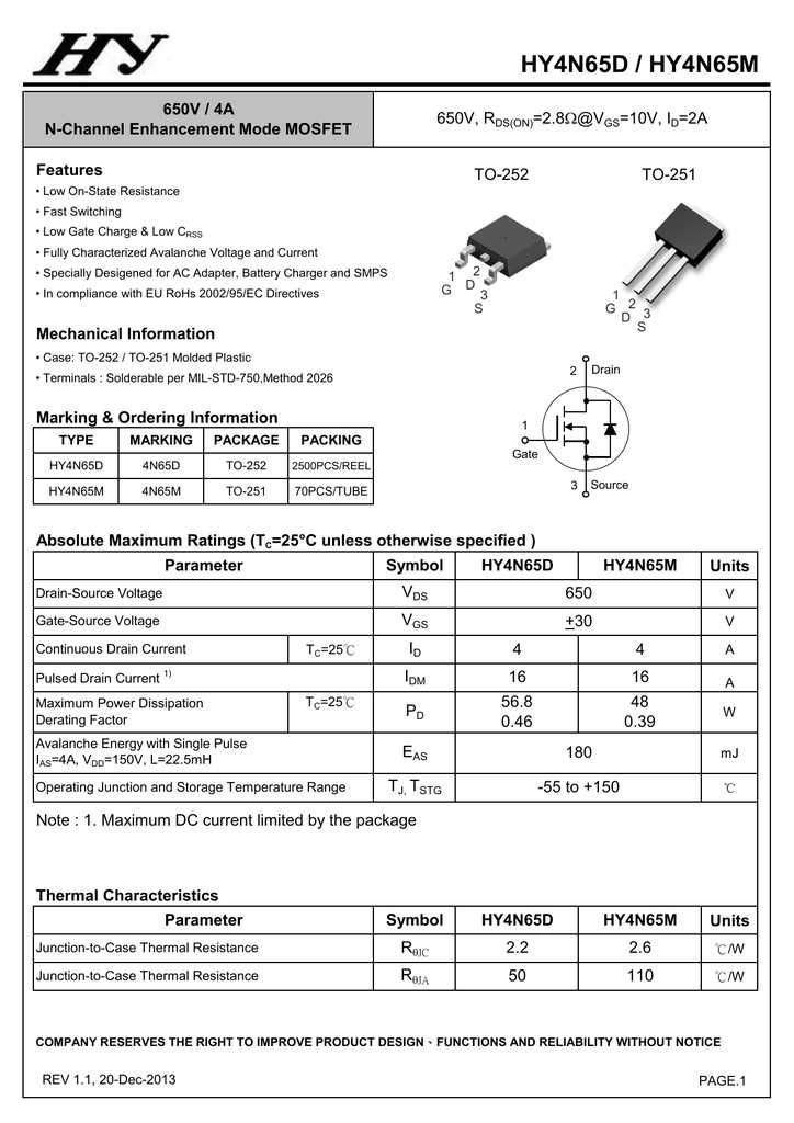 4n37-datasheet