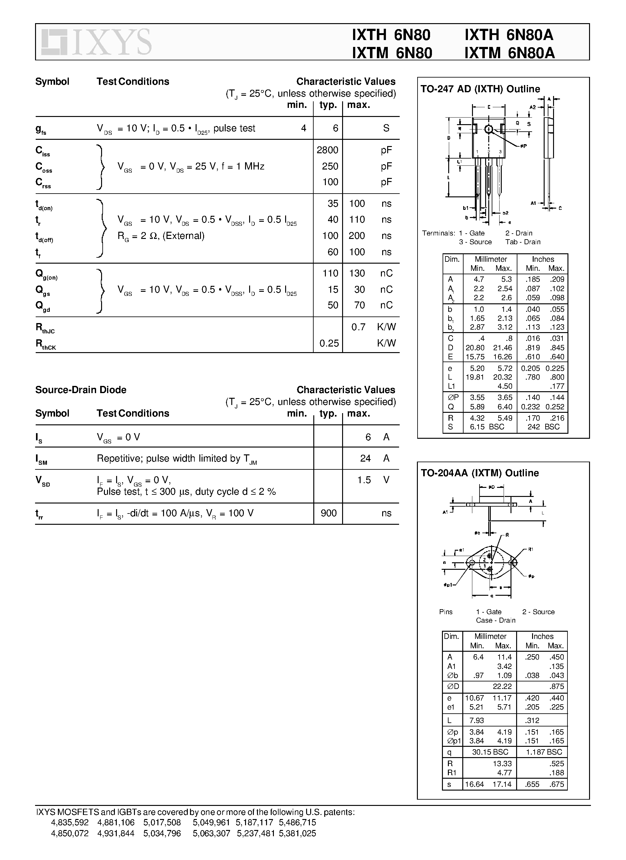 6n6-datasheet