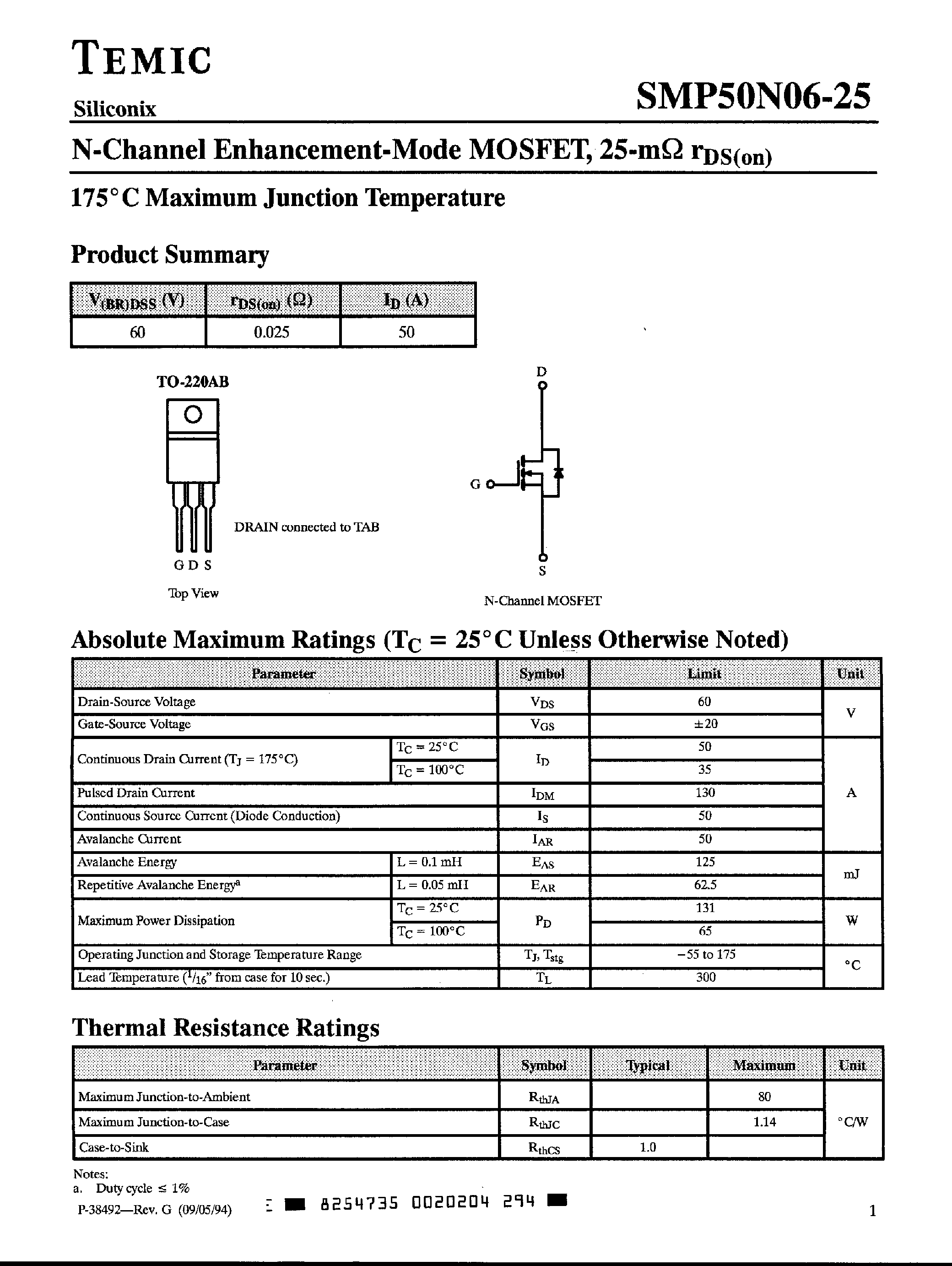 6n6-datasheet