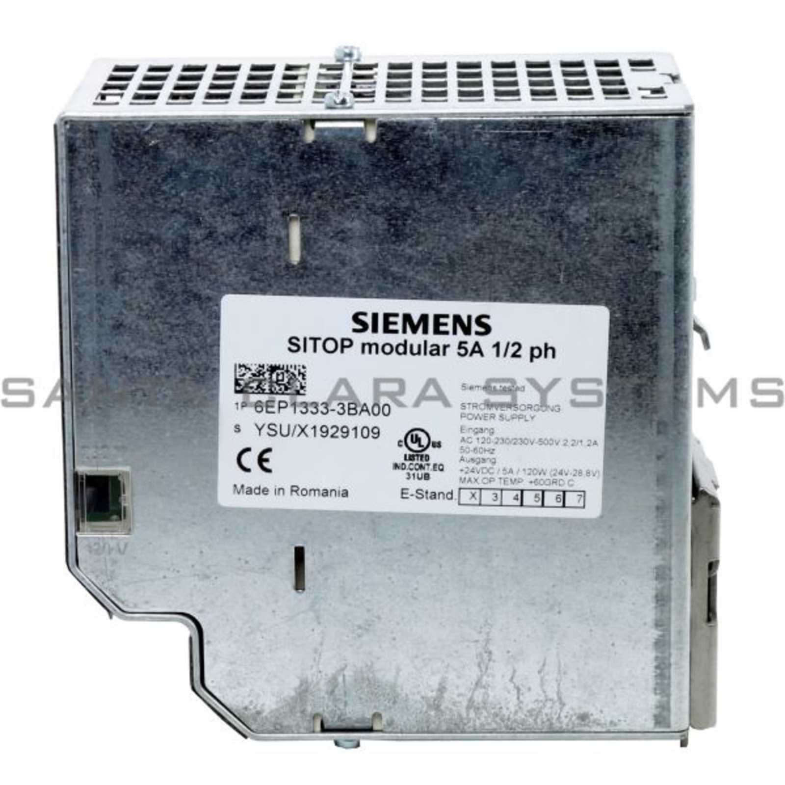 6ep1333-3ba00-datasheet