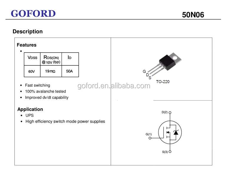 6n6-datasheet