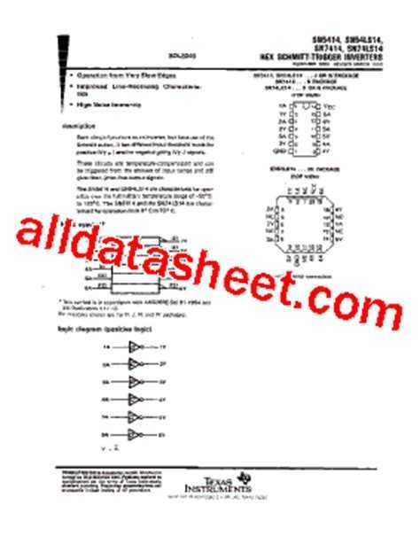 7400-datasheet-texas-instruments 7400-datasheet-texas-instruments