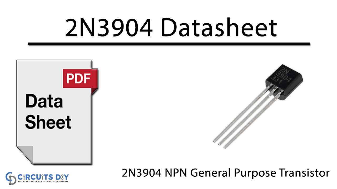 datasheet-2n3904 datasheet-2n3904