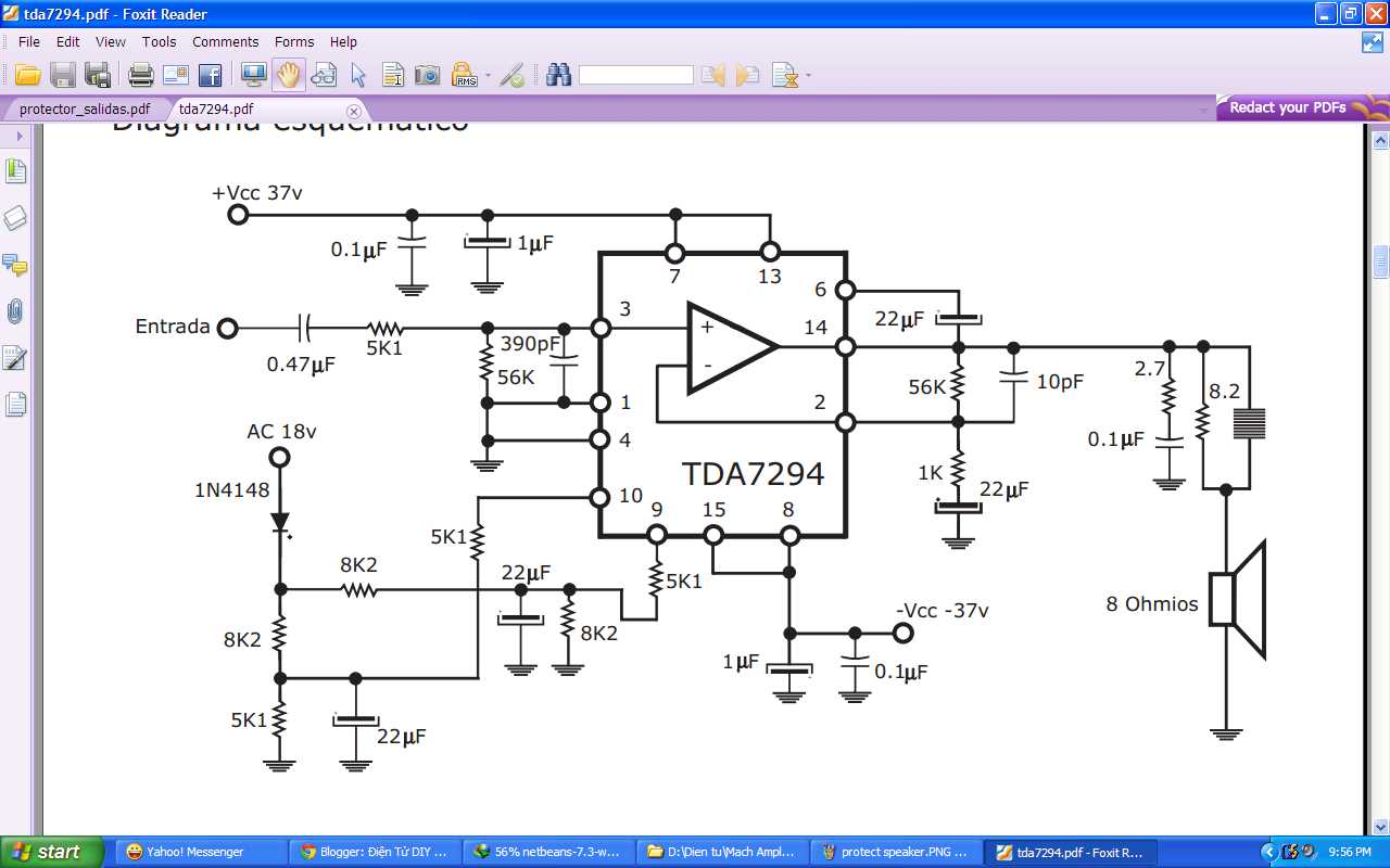 datasheet-tda7294 datasheet-tda7294