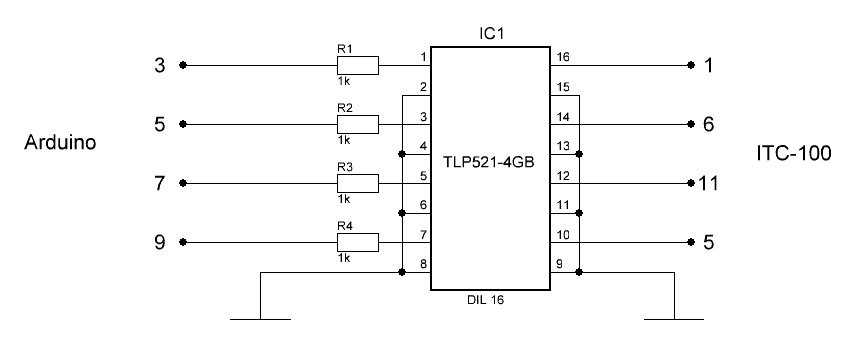 datasheet-tlp521-4