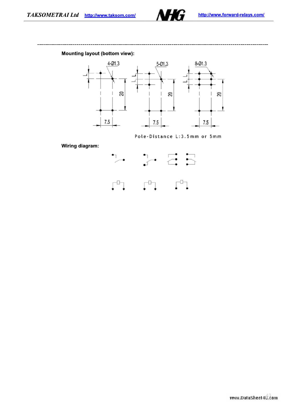 dayton-relays-datasheet
