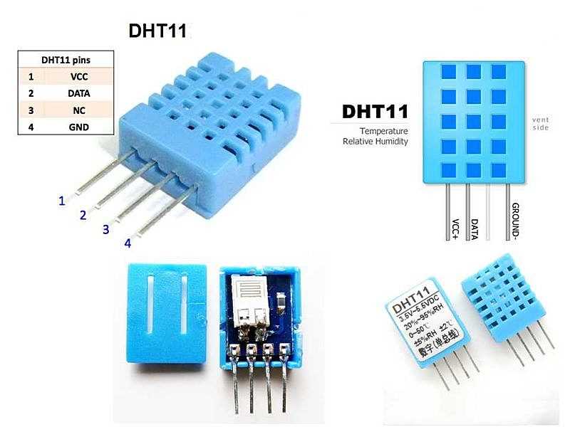 DHT11 Temperature And Humidity Sensor Datasheet Specifications And Details