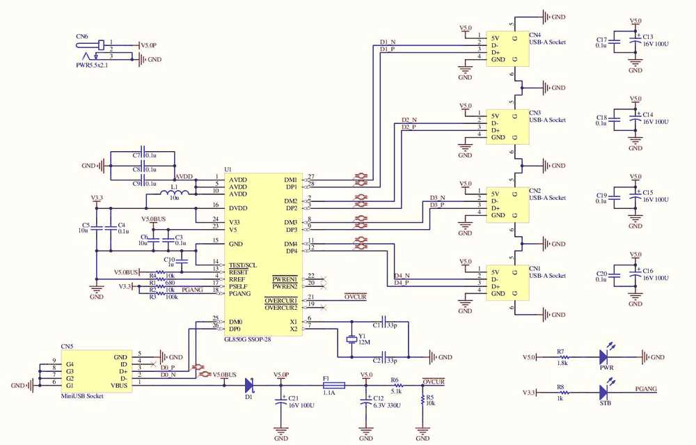 fe1-1s-usb-2.0-hub-datasheet