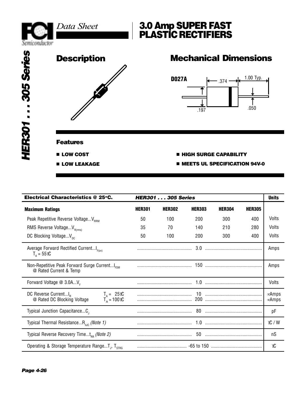 her305-diode-datasheet