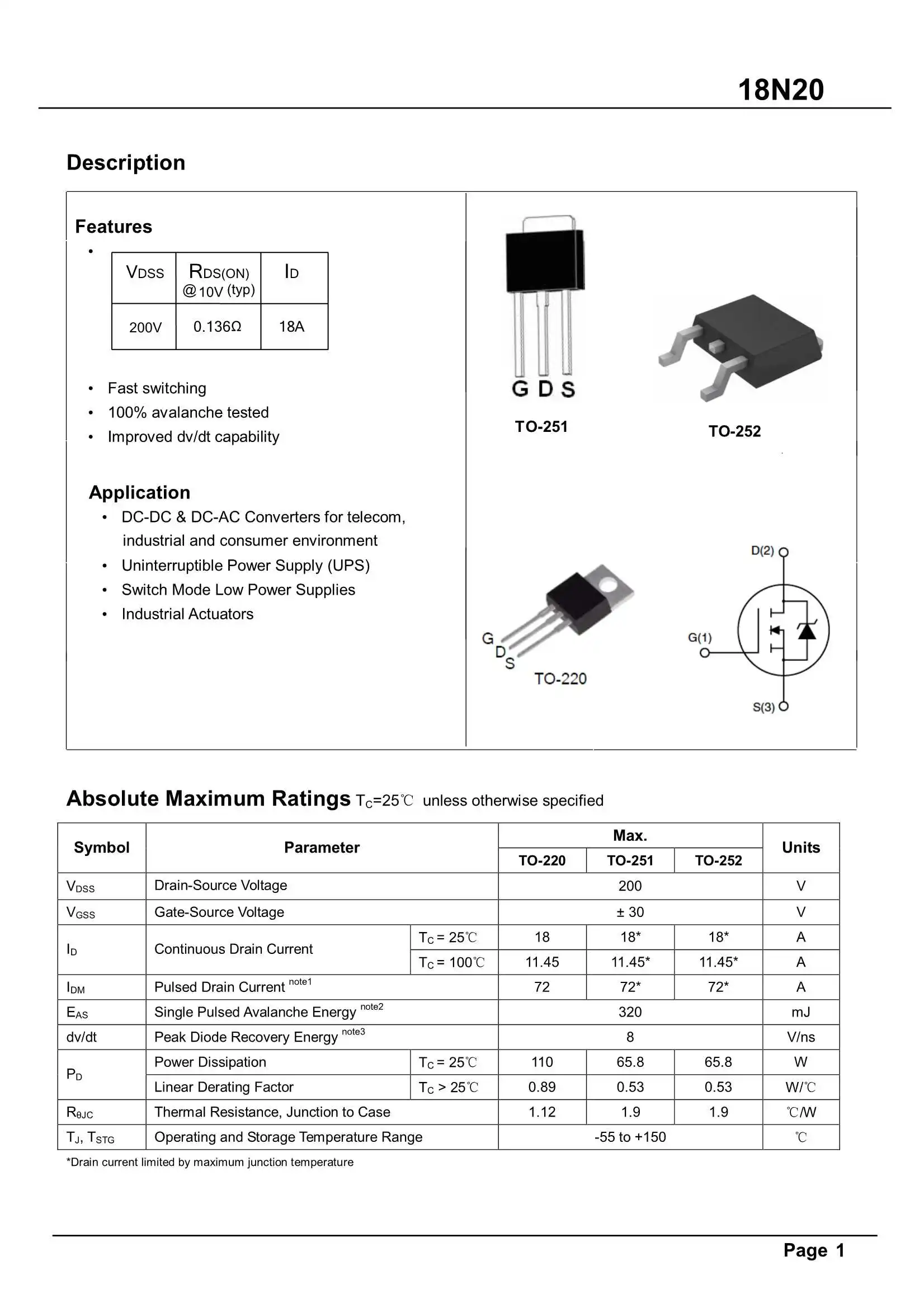 irf3415-datasheet