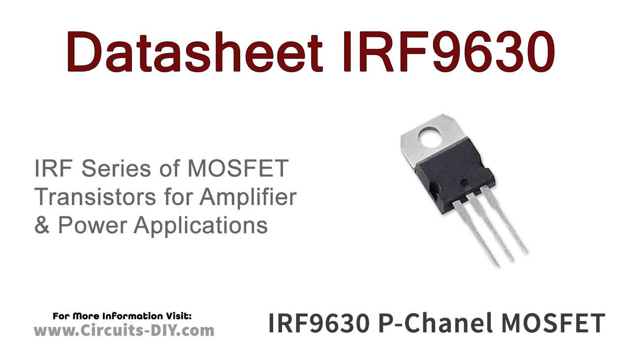 irf9630pbf-datasheet