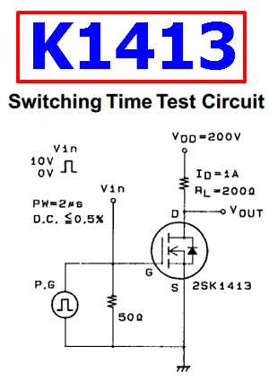 k1413-datasheet k1413-datasheet