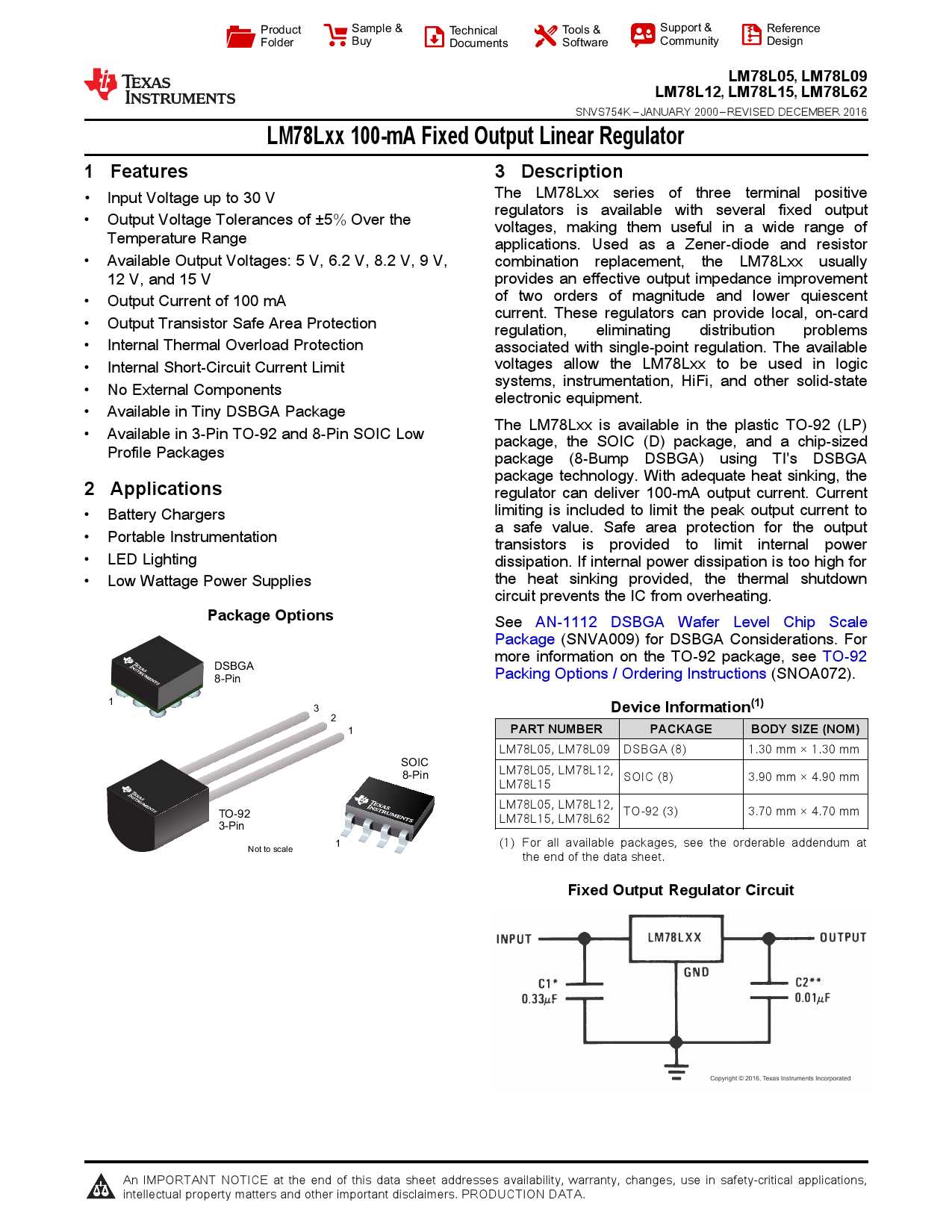 lm78l12-datasheet lm78l12-datasheet