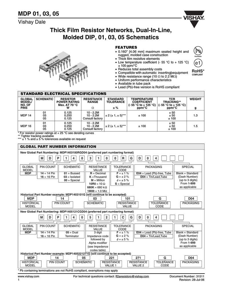 mdp1603-datasheet