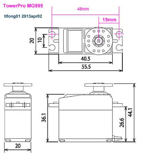 mg996r-datasheet mg996r-datasheet
