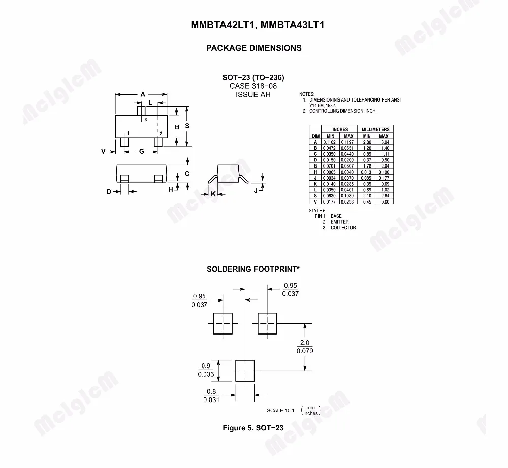 mmbta42-datasheet mmbta42-datasheet