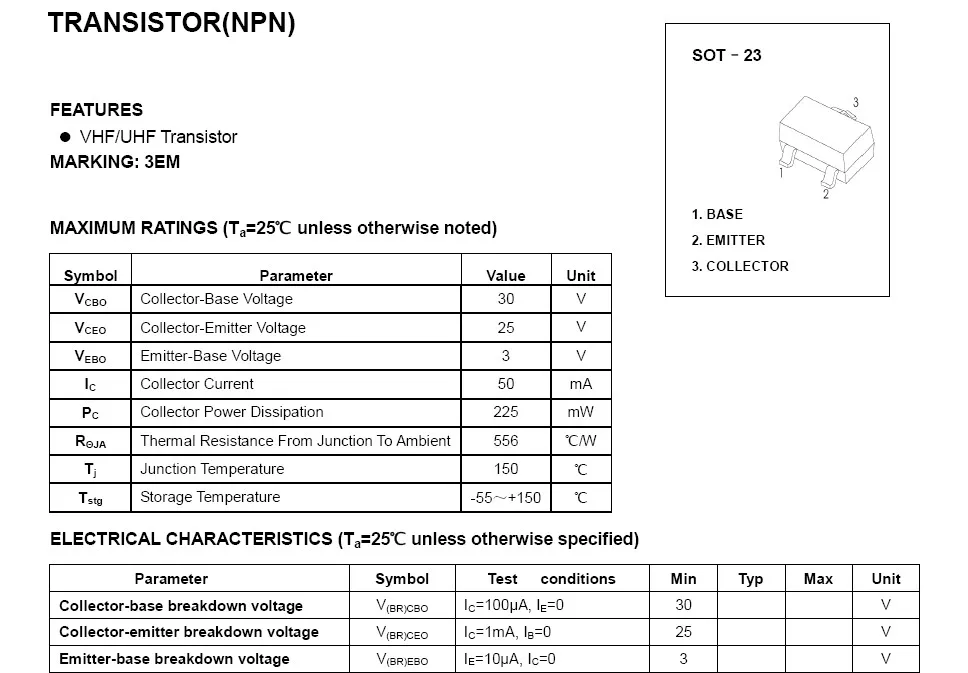 mmbth10-datasheet
