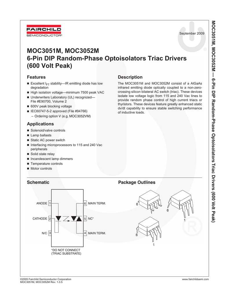 moc3051m-datasheet