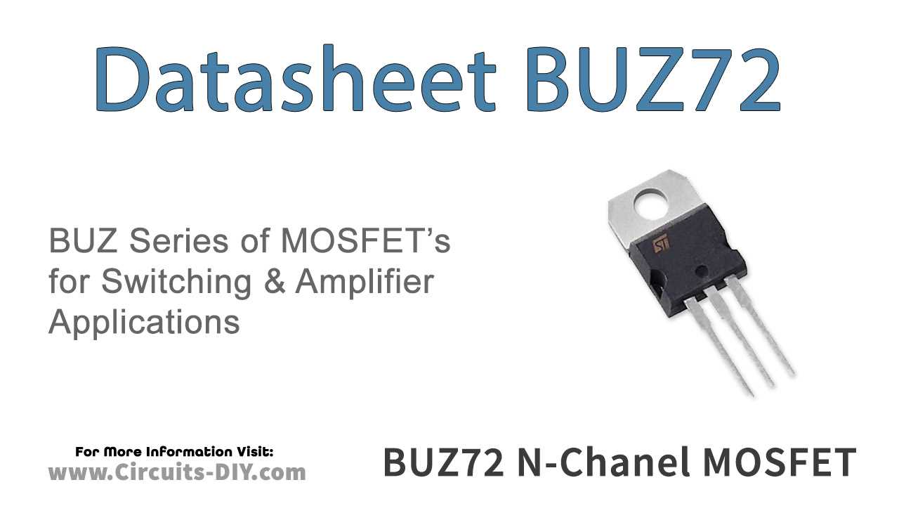 mosfet-bs170-datasheet