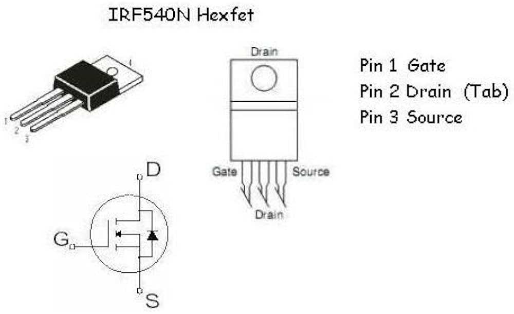 mosfet-irf540-datasheet