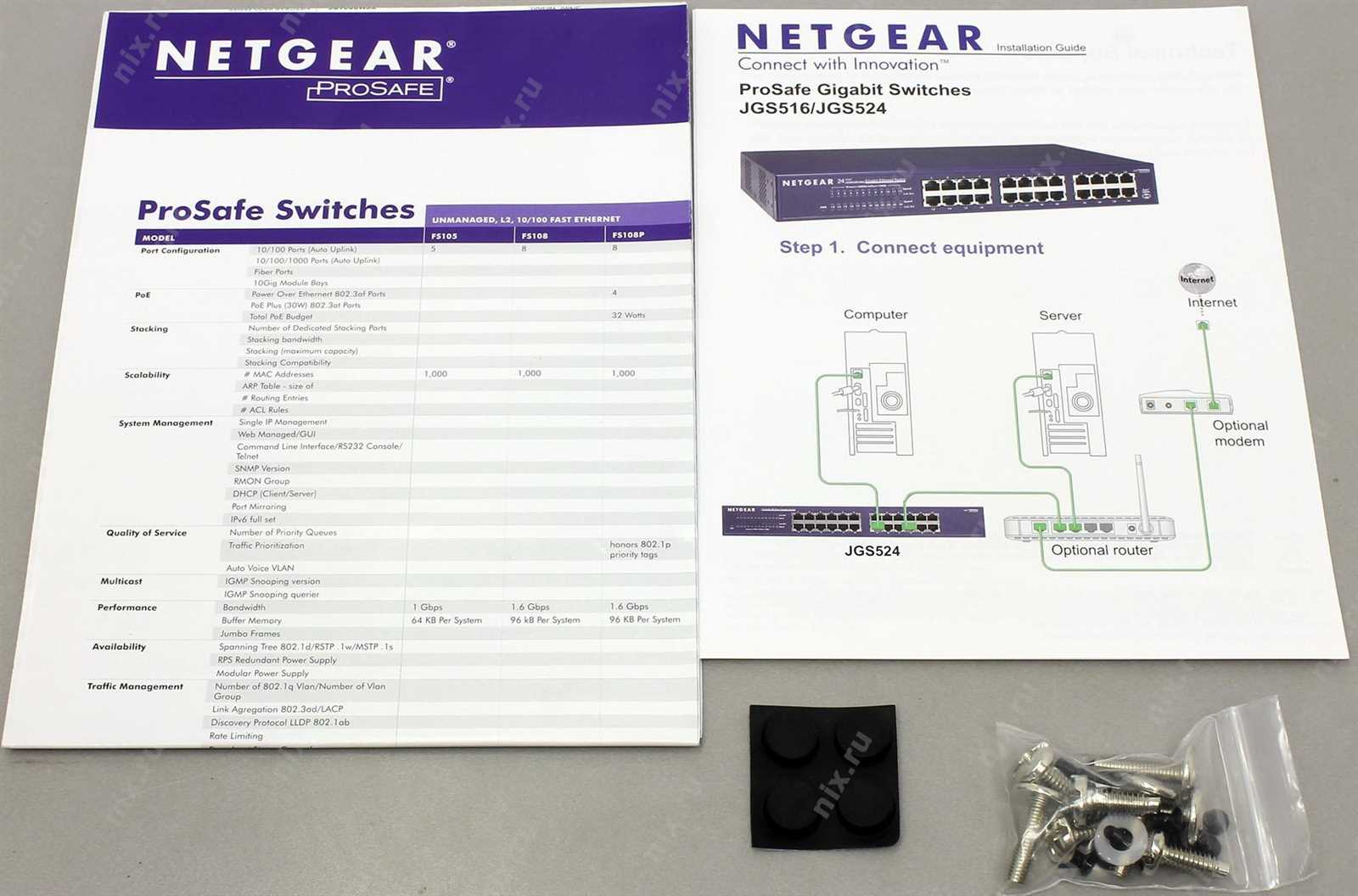 netgear-jgs524-datasheet