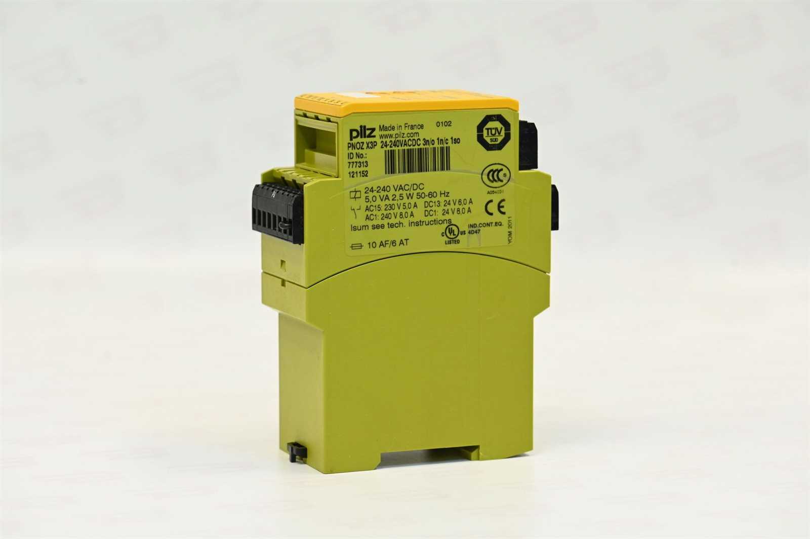 pilz-pnoz-x3-datasheet