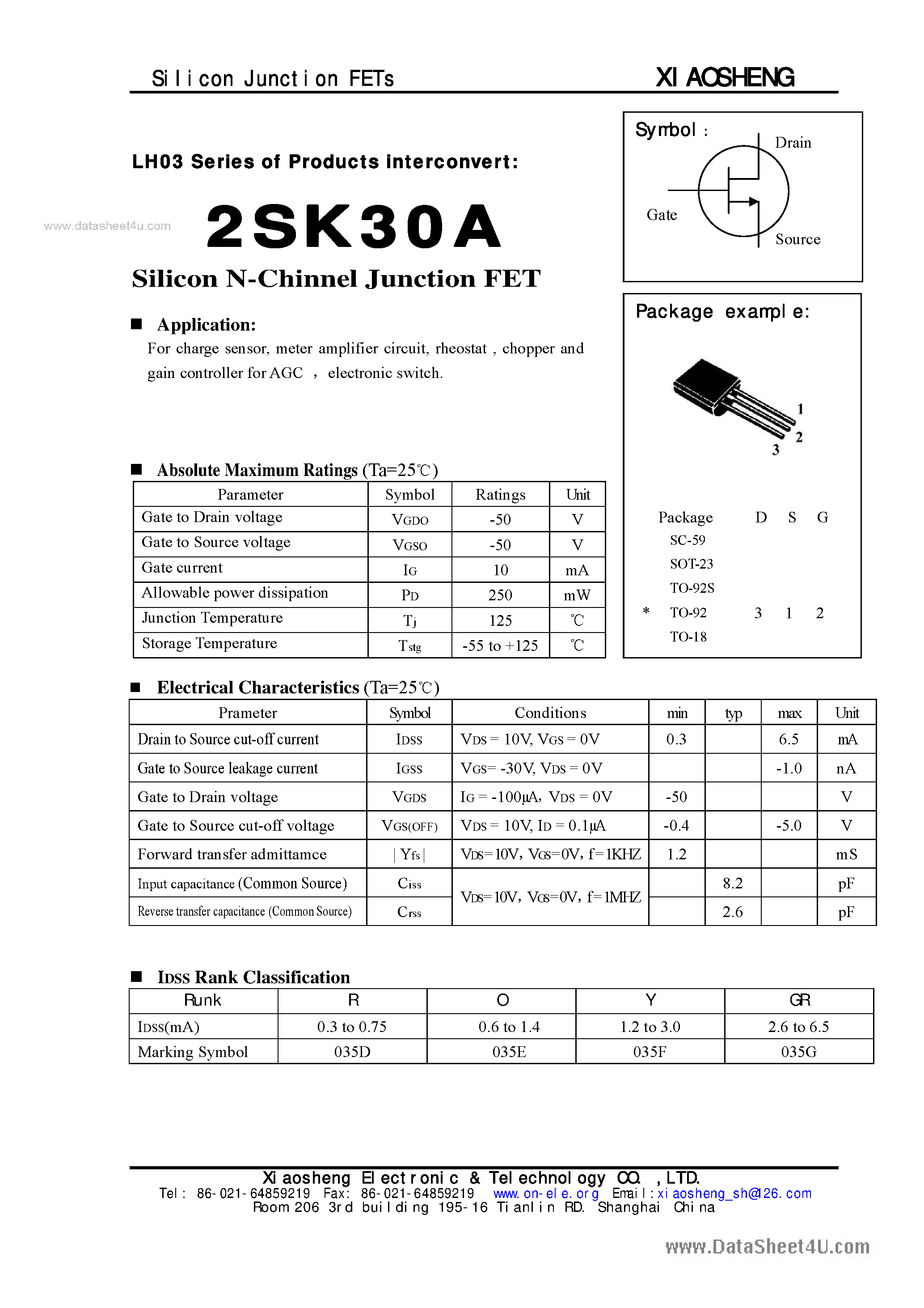 2sk147-datasheet 2sk147-datasheet