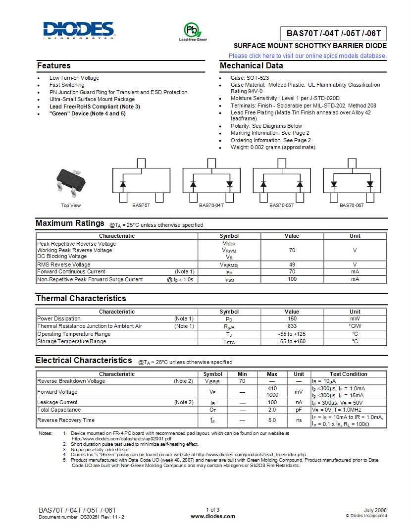 bas70-04-datasheet