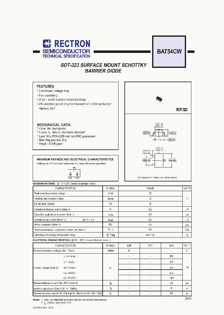 bat54aw-datasheet