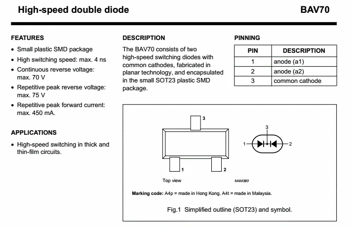 bav70-datasheet