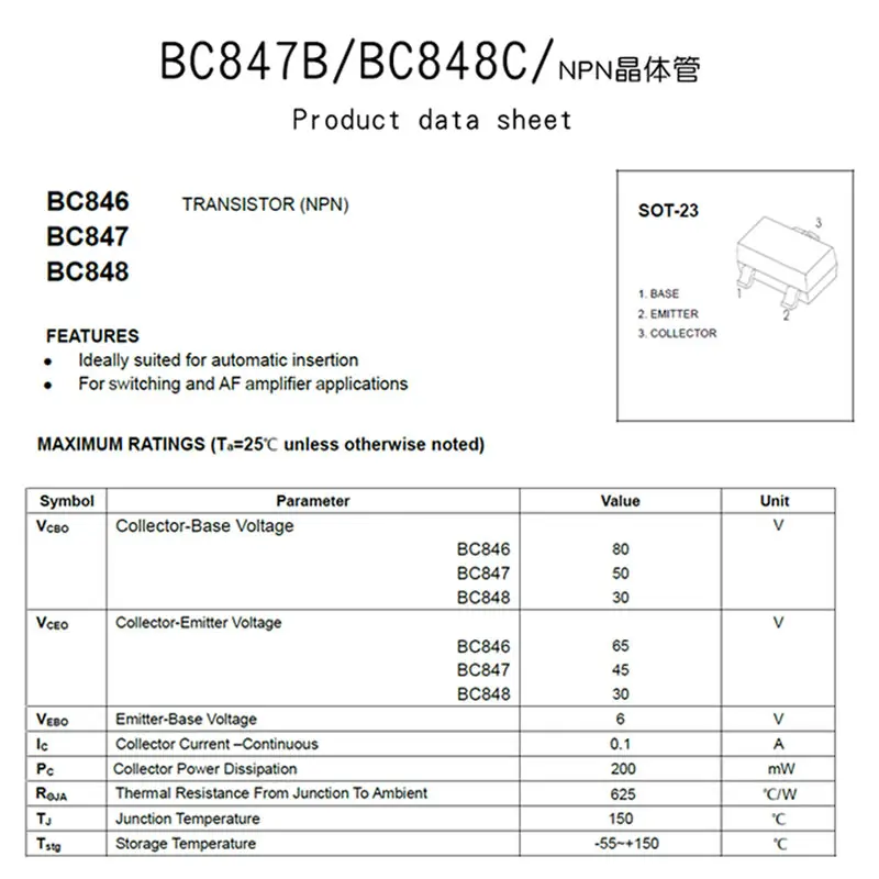 bc847b-datasheet