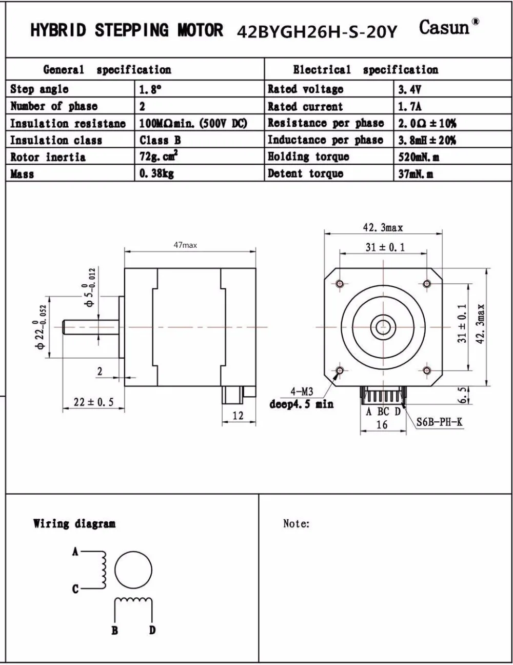 nema-17-datasheet