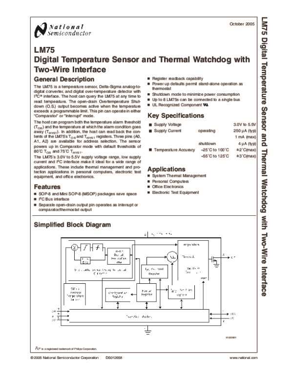 lm75bdp-datasheet lm75bdp-datasheet
