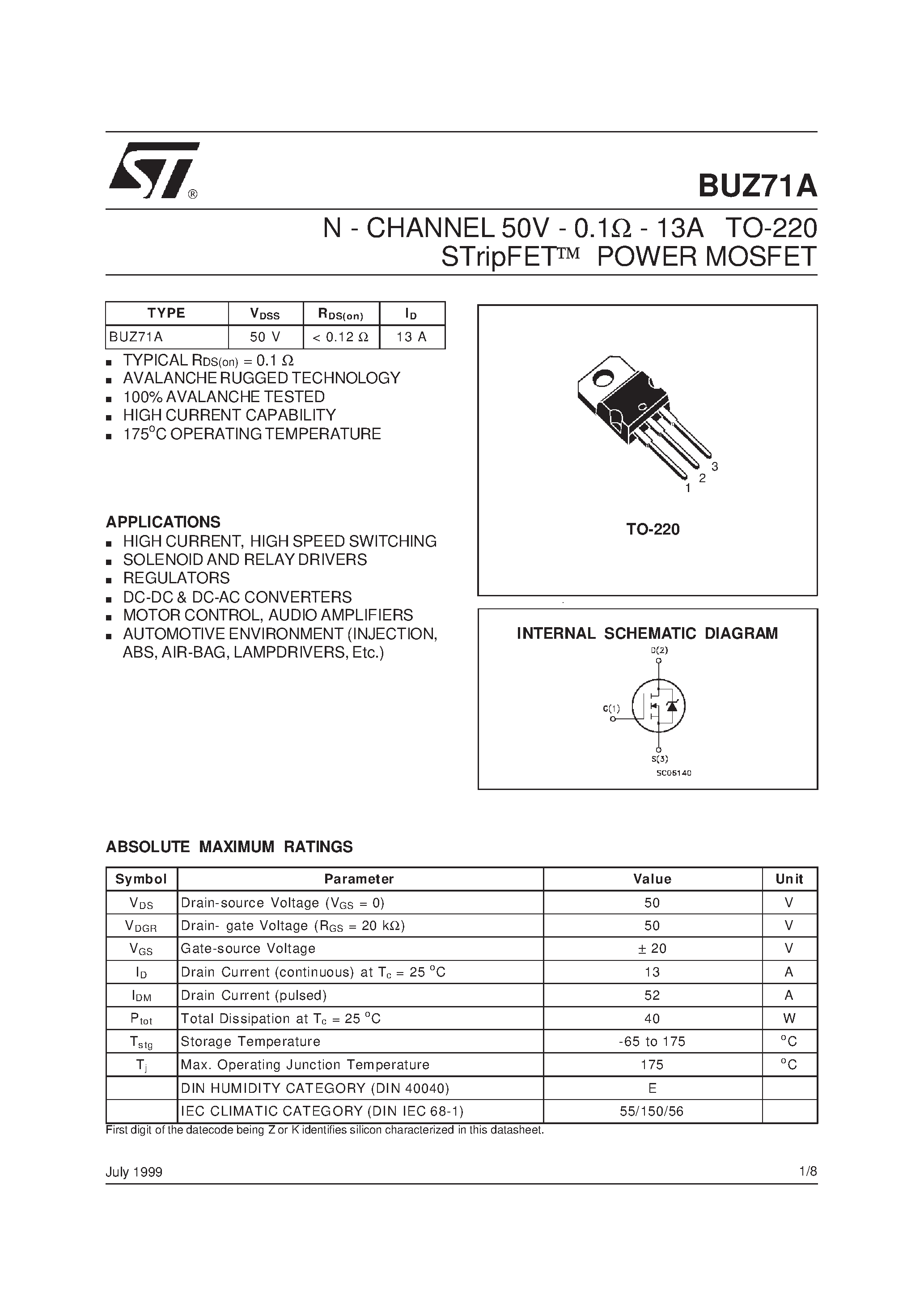 buz11a-datasheet