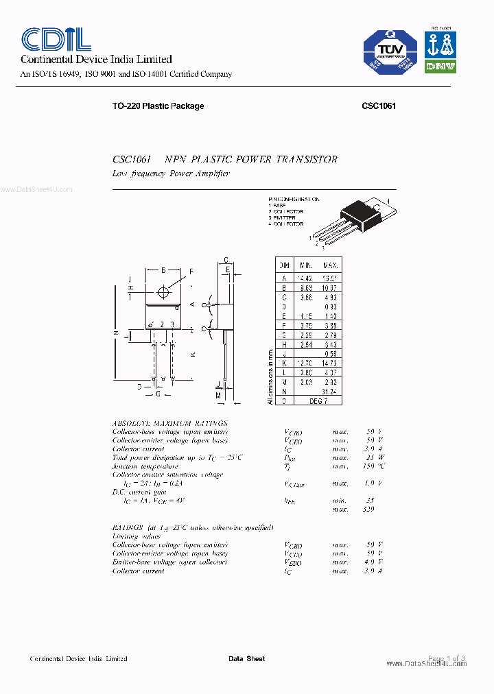 c106-datasheet
