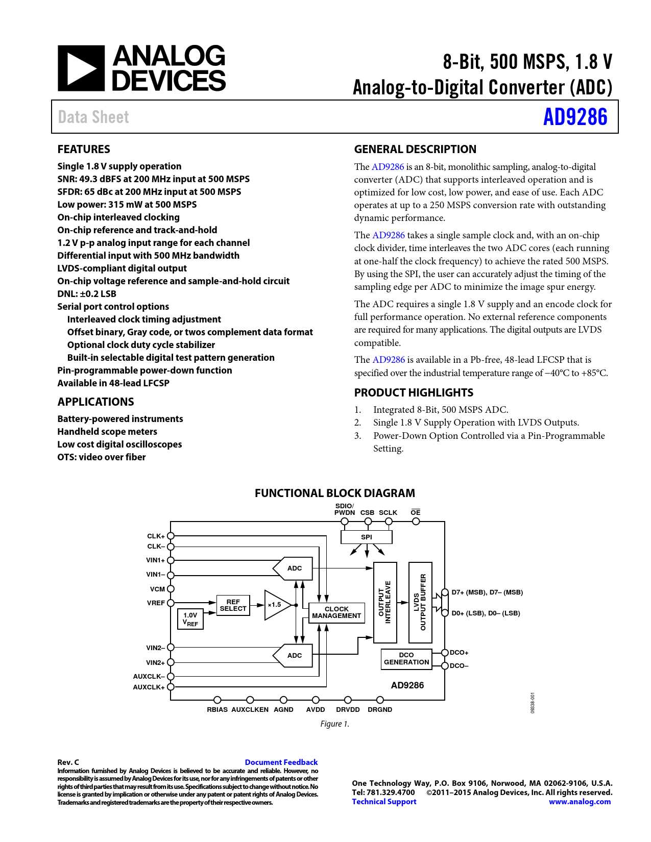 ad598ad-datasheet