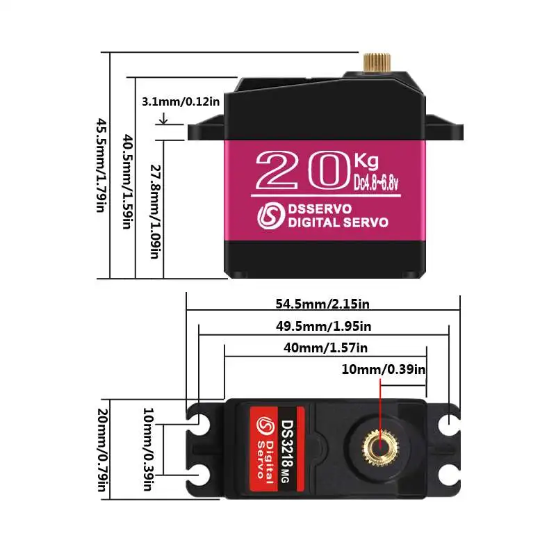 ds3218-servo-datasheet